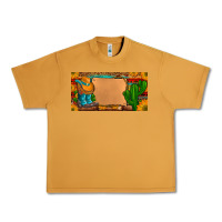 Peanut Butter custom cowboy boots aztec sunflowers leopard license plate Urban Heavy Tee - Artiststas