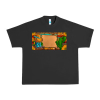 Pigment Black custom cowboy boots aztec sunflowers leopard license plate Urban Heavy Tee - Artiststas