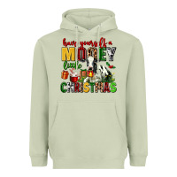 Matcha have yourself a mooey little christmas Heavyweight Hoodie - AdoDesignShop