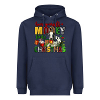 Navy have yourself a mooey little christmas Heavyweight Hoodie - AdoDesignShop