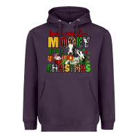 Plum have yourself a mooey little christmas Heavyweight Hoodie - AdoDesignShop