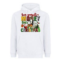 White have yourself a mooey little christmas Heavyweight Hoodie - AdoDesignShop