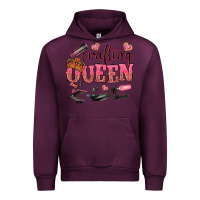 Mauve Wine crafting queen Urban Hoodie - NancyCooperArtShop