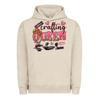 Pigment French Oak crafting queen Urban Hoodie - NancyCooperArtShop