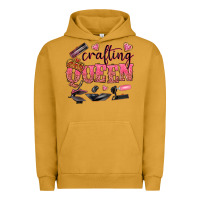 Pigment Peanut Butter crafting queen Urban Hoodie - NancyCooperArtShop