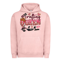 Pigment Salmon crafting queen Urban Hoodie - NancyCooperArtShop