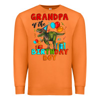 Carrot grandpa of the birthday boy t rex Premium Sweatshirt - Artiststas