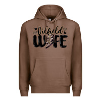 Chestnut oilfield wife Premium Hoodie - MaliasSmallBusiness