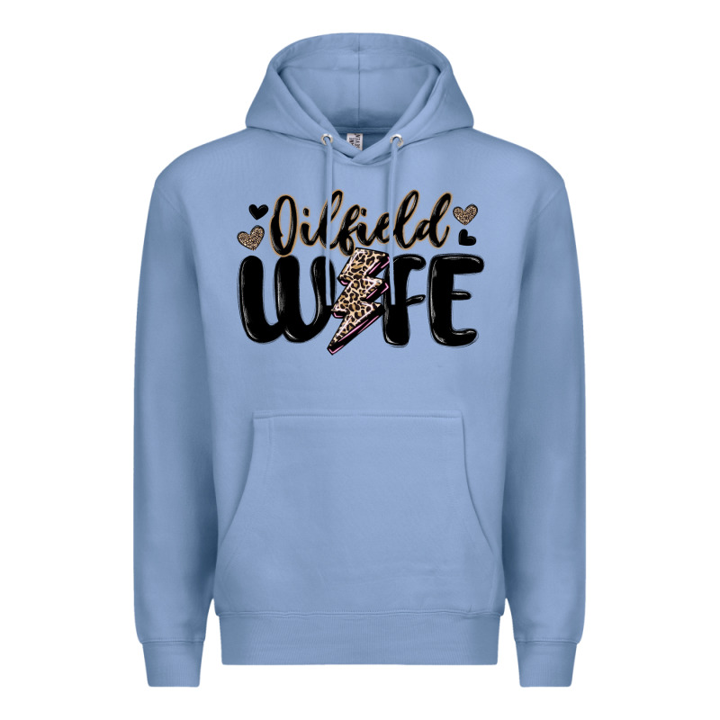 Oilfield Wife Premium Hoodie by MaliasSmallBusiness | Teevron