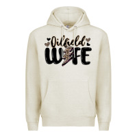 Oatmeal Heather oilfield wife Premium Hoodie - MaliasSmallBusiness