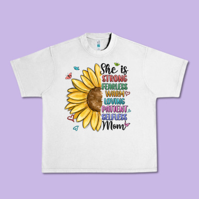 Urban Heavy Tee she is strong fearless warm loving mom