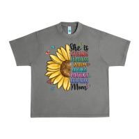 Tornado she is strong fearless warm loving mom Urban Heavy Tee - MaliasSmallBusiness