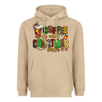 Mushroom coffee and christmas cheer Heavyweight Hoodie - AdoDesignShop