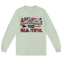 Matcha America the beautiful Long Sleeve Tee - texasbilliewilder