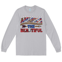 Moon Dust America the beautiful Long Sleeve Tee - texasbilliewilder