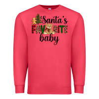 Cardinal santa's favorite baby Premium Sweatshirt - AdoDesignShop
