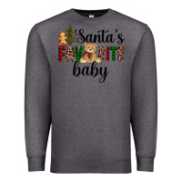 Charcoal Heather santa's favorite baby Premium Sweatshirt - AdoDesignShop