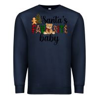 Navy santa's favorite baby Premium Sweatshirt - AdoDesignShop