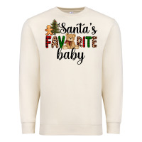 Sandshell santa's favorite baby Premium Sweatshirt - AdoDesignShop