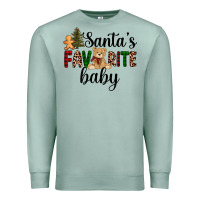 Seafoam santa's favorite baby Premium Sweatshirt - AdoDesignShop