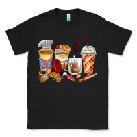 Black bakery coffee cups Classic Tee - Zillion Design Studio