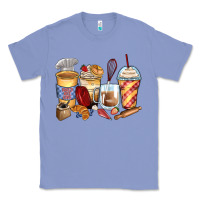 Colony Blue bakery coffee cups Classic Tee - Zillion Design Studio