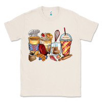 Natural bakery coffee cups Classic Tee - Zillion Design Studio