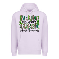 Lilac in june we wear green scoliosis awareness Premium Hoodie - MaliasSmallBusiness