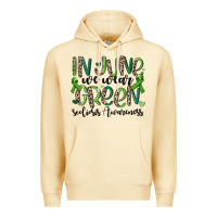 Pina Colada in june we wear green scoliosis awareness Premium Hoodie - MaliasSmallBusiness