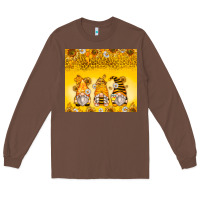 Chestnut bumble bee gnomes Long Sleeve Tee - Zillion Design Studio