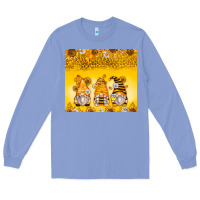 Colony Blue bumble bee gnomes Long Sleeve Tee - Zillion Design Studio