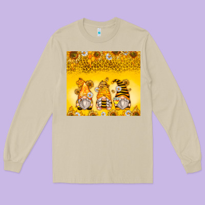 Long Sleeve Tee bumble bee gnomes