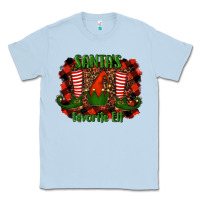 Dusty Blue santa's favorite elf Classic Tee - RanaPortraitStore