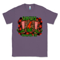 Lavender santa's favorite elf Classic Tee - RanaPortraitStore