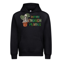 Black never enough plants Urban Hoodie - MaliasSmallBusiness