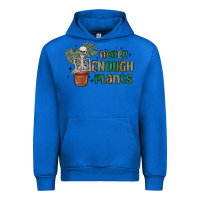 Cobalt never enough plants Urban Hoodie - MaliasSmallBusiness