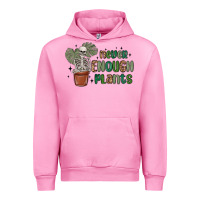 Fuchsia Pink never enough plants Urban Hoodie - MaliasSmallBusiness