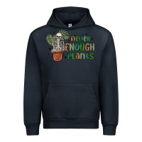 Navy never enough plants Urban Hoodie - MaliasSmallBusiness
