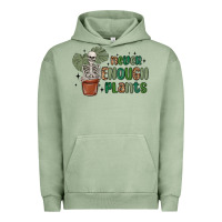 Pigment Oil Green never enough plants Urban Hoodie - MaliasSmallBusiness