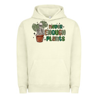 Pigment Pistachio never enough plants Urban Hoodie - MaliasSmallBusiness