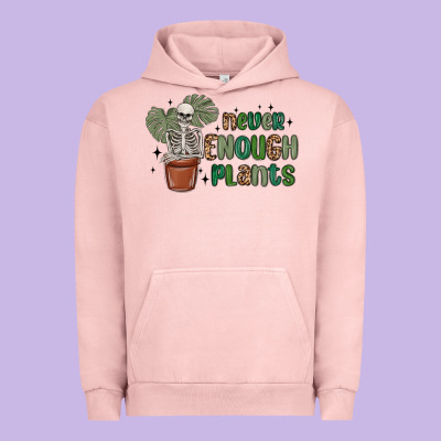 Never Enough Plants Urban Hoodie Designed By Maliassmallbusiness