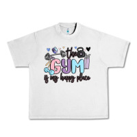 Lunar Rock the gym is my happy place Urban Heavy Tee - MaliasSmallBusiness