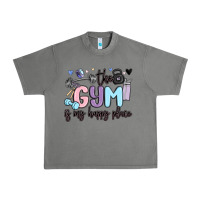 Tornado the gym is my happy place Urban Heavy Tee - MaliasSmallBusiness