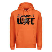 Carrot lineman wife Premium Hoodie - MaliasSmallBusiness