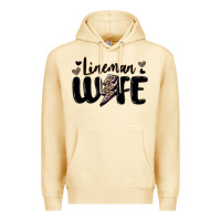 Pina Colada lineman wife Premium Hoodie - MaliasSmallBusiness