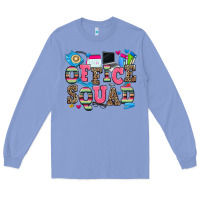 Colony Blue office squad Long Sleeve Tee - Zillion Design Studio