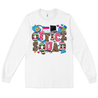 White office squad Long Sleeve Tee - Zillion Design Studio