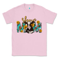 Bubblegum Pink show mom with cow mothers day Classic Tee - texasbilliewilder