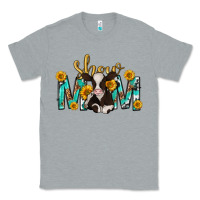 Heather Grey show mom with cow mothers day Classic Tee - texasbilliewilder