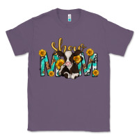 Lavender show mom with cow mothers day Classic Tee - texasbilliewilder